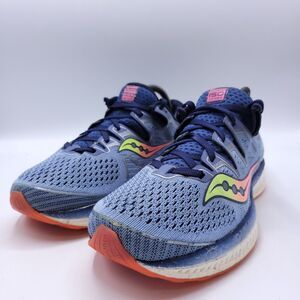 Saucony Blue and Pink Athletic Shoes
